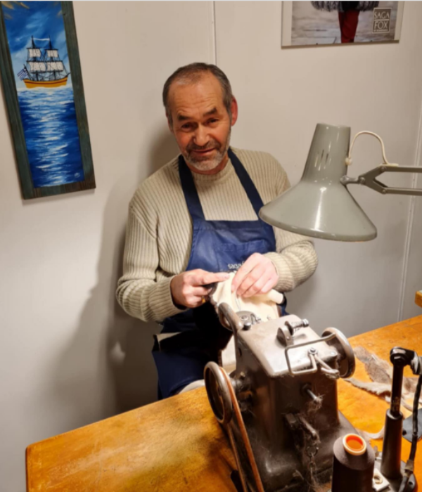 Reprasjon av skinn